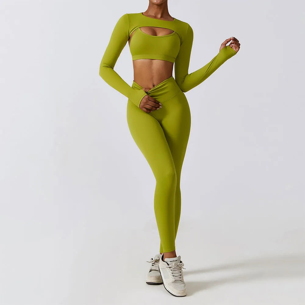 Sexy Woman's Body in KeneChic Workout Clothes Sets