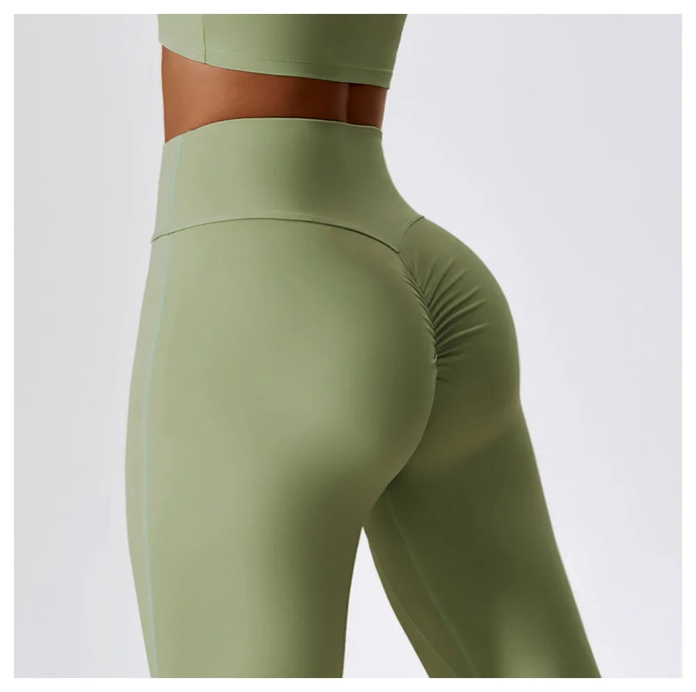 Ruched Booty Fit Gym Tights